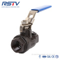 2PC Carbon Steel Floating Full Port Ball Valve